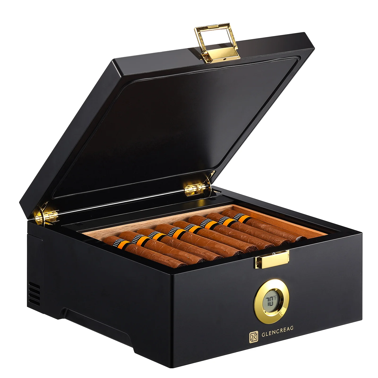 CC-3A-1 Electric Thermostatic Cigar Humidor Box, 30 Counts - Image 6